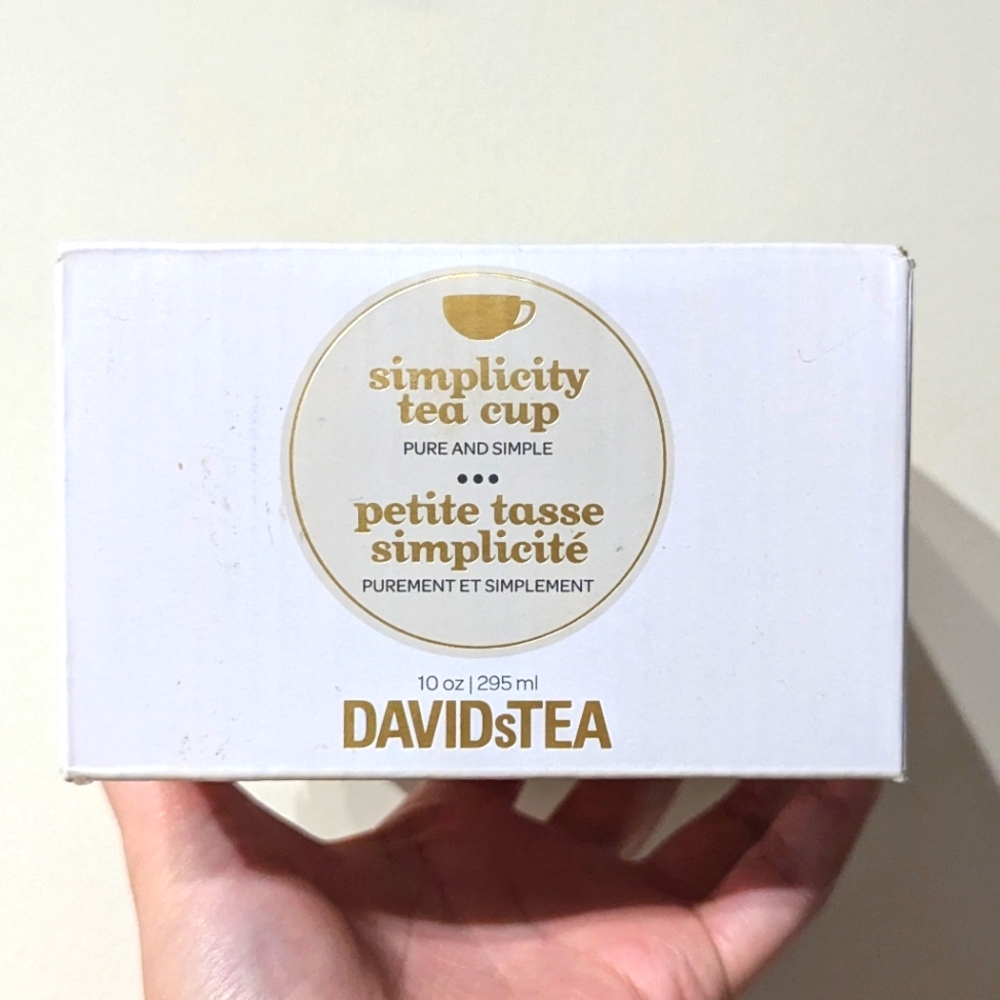 David's Tea Simplicity Tea Cup